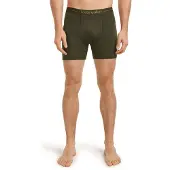 Icebreaker Anatomica Boxers Intimo lana merinos Uomo (L, grigio)