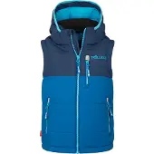 TROLLKIDS Kid's Narvik Vest XT Gilet sintetico Bambini (92, blu)