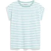 Armedangels Women's Idaara Stripes T-shirt Donna (XL, grigio/bianco)