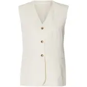 Selected Panciotto Donne Bianco 34