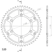 Supersprox Pignone Posteriore Stealth 520x52 Rst245x52blk