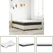 The Living Store Materasso Bonnell a molle medie 100x200 cm