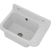 Sonstiges Lavello per officina Lavandino in plastica incl. accessori bianco