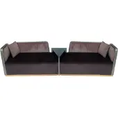 AEA Sofa Dreiersofa Polstersofa Lounge-Sofa Wohnzimmercouch Dreisitzer 3 Sitzer