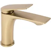 REA Rubinetto da Bagno Avalon Brush Gold Low