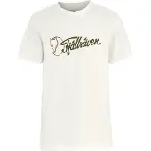 Fjällräven Archive Logo T-Shirt T-shirt Uomo (L, bianco)