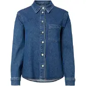 Pieces Camicia Di Jeans | Blu | M