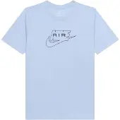 Nike Kid's NSW Tee Air T-shirt Bambini (XL, grigio)