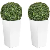 Wellhome Vaso Quadrato Urbi Square 55x29x29.5 Cm 2 Unità
