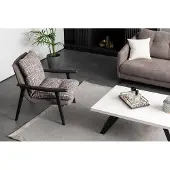 AEA Sofagarnitur Couchgarnitur Sofa 3 Sitzer Sessel Abnehmbares Sitzkissen 2tlg