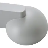 LUCANDE Applicazione da esterno LED Velira, grigio chiaro, metallo, IP54