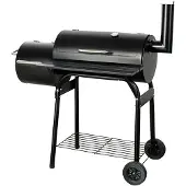 MASTER GRILL & Party griglia a carbone con affumicatoio Locomotiva MG507A