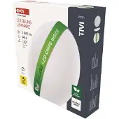 Emos Apparecchio LED TIVI, bianco rotondo 11W, IP44, bianco neutro, ZM3407