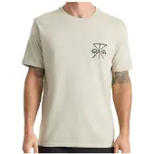 Roark Safecamp T-shirt Uomo (XXL, beige)