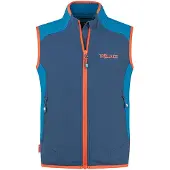 TROLLKIDS Kid's Balestrand Vest Gilet a vento Bambini (92, blu)