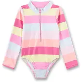 Sanetta Kid's Swimsuit 430573 Costume intero Bambini (116, fuchsia)