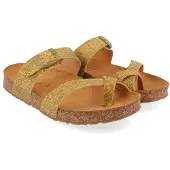 Haflinger Women's Juno Sandali Donna (39, marrone/beige)