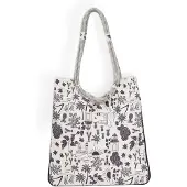 KAVU Barter Bag Borsa a tracolla grigio/bianco