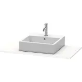 Duravit Console XSquare, 1 découpe, 1000x16x550mm, XS060E01818, XS060E01818