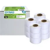 Dymo Etichetta 2093091 (12 stuks) - Nero su bianco