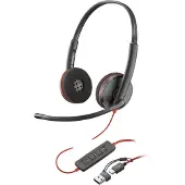 Poly Cuffie Voip Blackwire 3220
