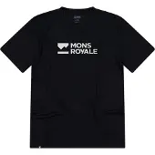 Mons Royale Icon Merino T-Shirt Maglia merino Uomo (XL, nero)