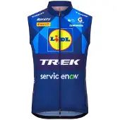 Santini Lidl Trek Wind Vest Gilet da ciclismo (S, blu)