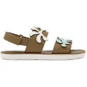 Camper Sandalo Twins in pelle con applicazioni
