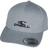 O'Neill Logo Wave Cap Cappellino Uomo (One Size, grigio)