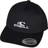 O'Neill Logo Wave Cap Cappellino Uomo (One Size, nero)
