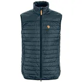 Fjällräven Abisko Padded Vest Gilet sintetico Uomo (S, blu)