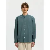 Selected Camicia A Maniche Lunghe Uomini Verde S