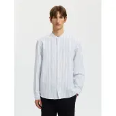 Selected Camicia A Maniche Lunghe Uomini Blu S