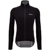Santini Guard Nimbus Rainproof Jacket Giacca ciclismo (XS, nero)
