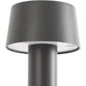 LUCANDE Lampione a LED Tareko, 90 cm, antracite, IP65