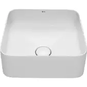 Roca Inspira - Lavabo da appoggio 370x370 mm, bianco A327532000