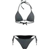 Banana Moon Women's Cricomassa Glitterwave Bikini Donna (42, grigio)