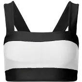 Goldbergh Women's Plonge Parte superiore bikini Donna (L, nero)