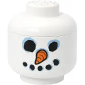 LEGO Testa contenitore Pupazzo di neve - Piccola