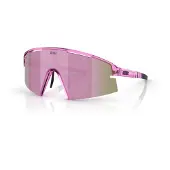 Bliz - Occhiali da sole - P006S Transparant Pink in Pelle - Rosa