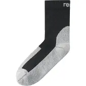 Reima Kid's Kuivuri Calze da trekking Bambini (38-41, nero/grigio)