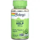 Solaray Integratore Alimentare Di Alghe Kelp 550 Mg 100 Unità