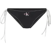 Calvin Klein Underwear Slip bikini 'CK Monogram' nero / bianco