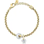 Morellato Stylish gold-plated Bracciale with Drops pendants SCZ1377