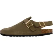 The Divine Factory Zoccoletto 'Leder-Pantoletten Noga Boreal BS Edge' verde