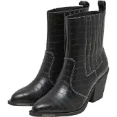 Buffalo Stivale da cowboy nero
