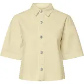 Pieces Camicia Di Jeans | Giallo | XS