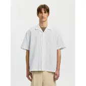 Selected Camicia A Maniche Corte Uomini Bianco M