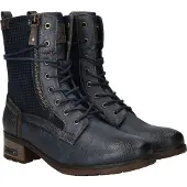 Mustang Stivaletto stringato blu notte