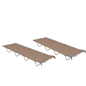 Syfax Lettini Campeggio 2pz 180x60x19cm Tessuto Oxford Acciaio Talpa